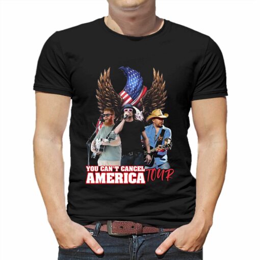 Jason Kid Rock And Oliver Anthonys You Cant Cancel America Tour T-shirt