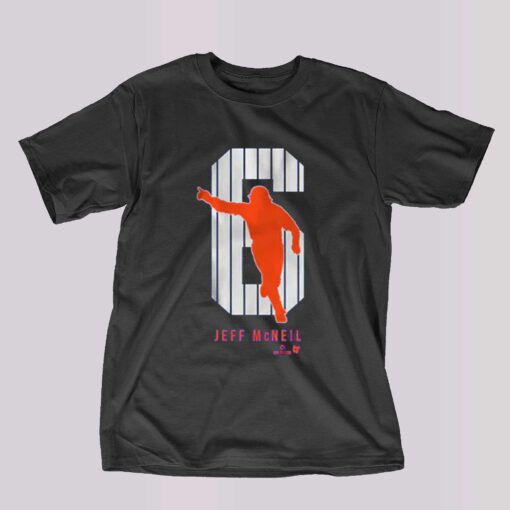 Jeff Mcneil 6 New York T-shirt