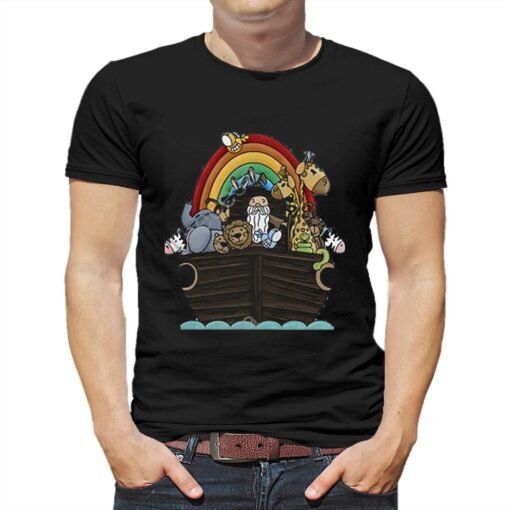 Jeff Roush Noahs Ark And Rainbow Infant New Shirt