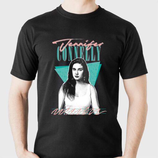 Jennifer Connelly Retro Style Fan Shirt