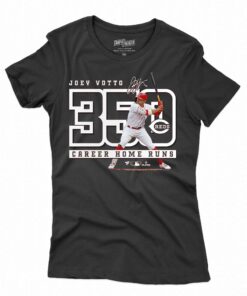 Joey Votto Cincinnati Reds Fanatics Branded 350 Home Runs T-shirt
