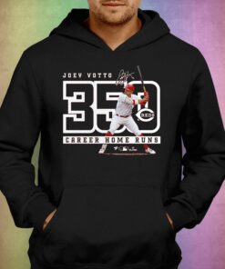 Joey Votto Cincinnati Reds Fanatics Branded 350 Home Runs T-shirt 2 Joey Votto Cincinnati Reds Fanatics Branded 350 Home Runs T shirt 3