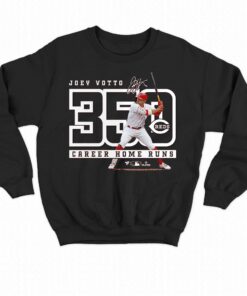 Joey Votto Cincinnati Reds Fanatics Branded 350 Home Runs T-shirt 3 Joey Votto Cincinnati Reds Fanatics Branded 350 Home Runs T shirt 4