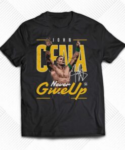 John Cena 500 Level Never Give Up T-shirt John Cena 500 Level Never Give Up T-shirt