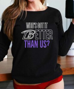John Harbaugh Who’s Got It Better Than Us Shirt