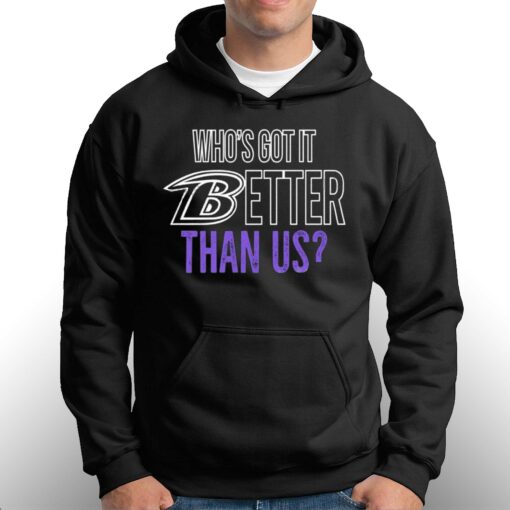 John Harbaugh Who’s Got It Better Than Us Shirt