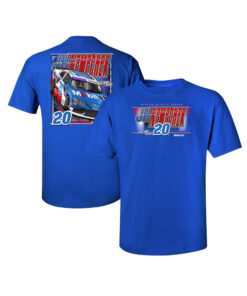 John Hunter Nemechek Joe Gibbs Racing Team Collection Mobil 1 Car T-shirt John Hunter Nemechek Joe Gibbs Racing Team Collection Mobil 1 Car T-shirt