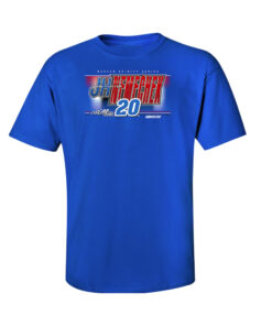 John Hunter Nemechek Joe Gibbs Racing Team Collection Mobil 1 Car T-shirt