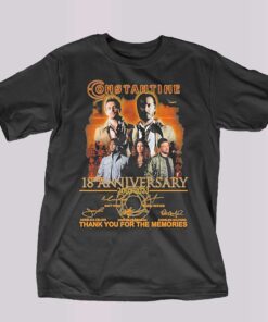 John Wick Constantine 18th Anniversary 2005 2023 Thank You For The Memories T-shirt