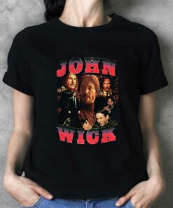 John Wick Movie Keanu Reeves Vintage 90s T-shirt John Wick Movie Keanu Reeves Vintage 90s T-shirt