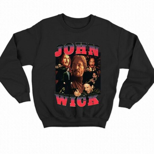 John Wick Movie Keanu Reeves Vintage 90s T-shirt