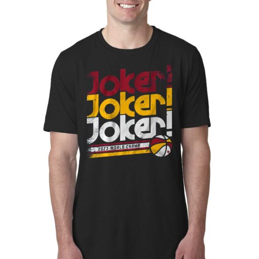 Joker 2023 Wold Champ T-shirt