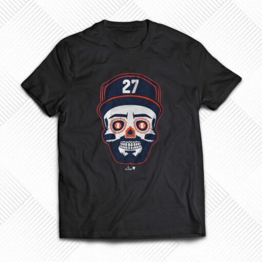 Jose Altuve Sugar Skull T-shirt