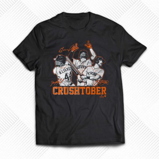 Jose Altuve Yordan Alvarez And Kyle Tucker Crushtober Shirt