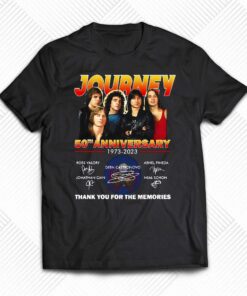 Journey Freedom Essential 50th Anniversary 1973–2023 Thank You For The Memories T-shirt Journey Freedom Essential 50th Anniversary 1973–2023 Thank You For The Memories T-shirt