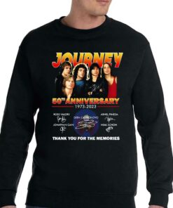 Journey Freedom Essential 50th Anniversary 1973 2023 Thank You For The Memories T shirt 4