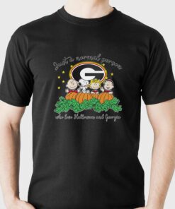 Just A Normal Person Who Love Halloween And Georgia Shirt Just A Normal Person Who Love Halloween And Georgia Shirt