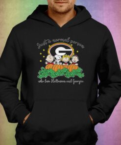 Just A Normal Person Who Love Halloween And Georgia Shirt 2 Just A Normal Person Who Love Halloween And Georgia Shirt 3