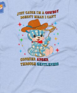 Just Cause I’m A Cowboy Conquer Anger Unisex T-shirt Just Cause I’m A Cowboy Conquer Anger Unisex T-shirt