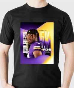 Justin Jefferson Fastest To 5k Yds T shirt 1