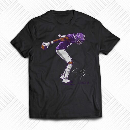 Justin Jefferson Superstar Pose Shirt