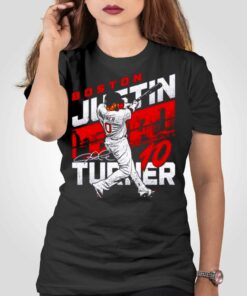 Justin Turner Boston Red Sox City Name T shirt 2