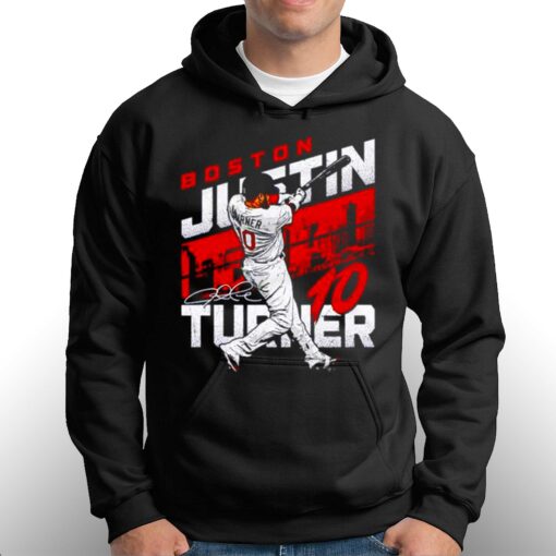 Justin Turner Boston Red Sox City Name T-shirt