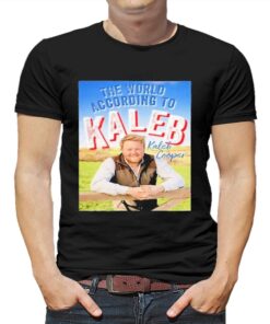 Kaleb Cooper The World According To Kaleb Book Cover Shirt Kaleb Cooper The World According To Kaleb Book Cover Shirt