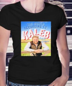 Kaleb Cooper The World According To Kaleb Book Cover Shirt Kaleb Cooper The World According To Kaleb Book Cover Shirt