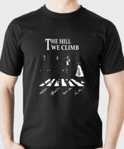 Kamala Harris The Hill We Climb On Road Signatures Shirt