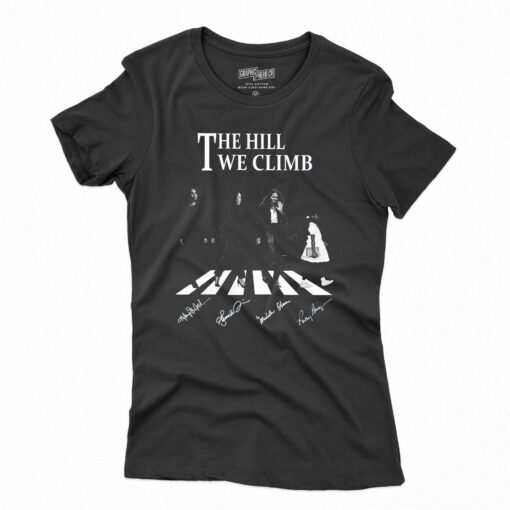 Kamala Harris The Hill We Climb On Road Signatures Shirt