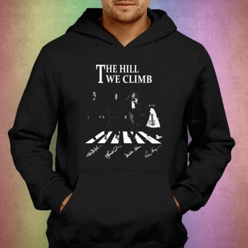 Kamala Harris The Hill We Climb On Road Signatures Shirt