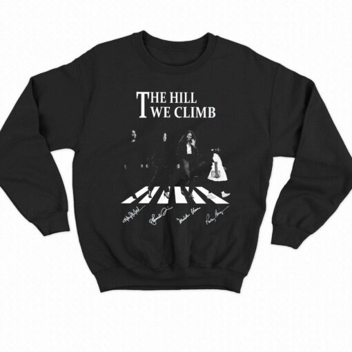 Kamala Harris The Hill We Climb On Road Signatures Shirt