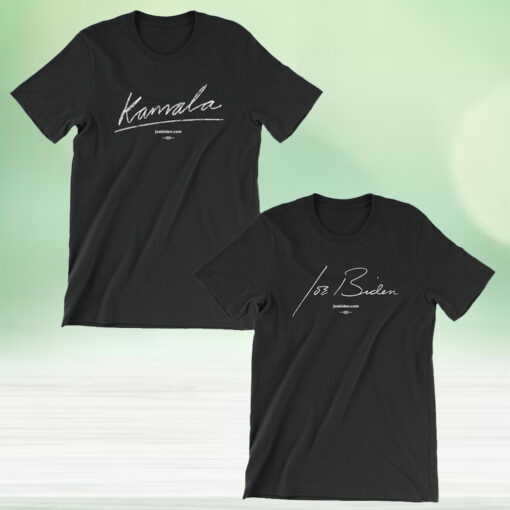 Kamala Signature Shirt Joe Biden Signature T-shirt