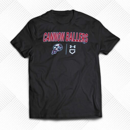 Kannapolis Cannon Ballers Under Armour Tech T-shirt