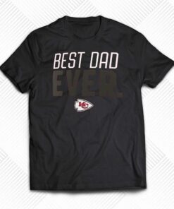 Kansas City Chiefs Best Dad Ever Team T shirt 1
