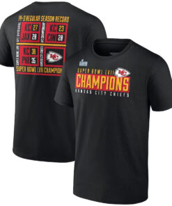 Kansas City Chiefs Fanatics Branded Super Bowl Lvii Champions Scoreboard Showcase T-shirt 2 Kansas City Chiefs Fanatics Branded Super Bowl Lvii Champions Scoreboard Showcase T shirt 3