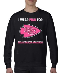 Kansas City Chiefs I Wear Pink For Breast Cancer Awareness Shirt 4