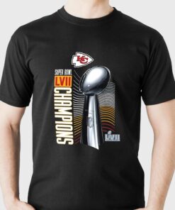 Kansas City Chiefs Nike Super Bowl Lvii Champions Lombardi Trophy T-shirt Kansas City Chiefs Nike Super Bowl Lvii Champions Lombardi Trophy T-shirt