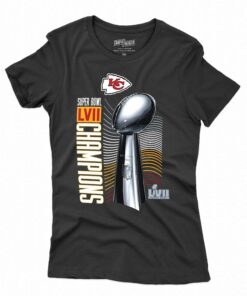 Kansas City Chiefs Nike Super Bowl Lvii Champions Lombardi Trophy T-shirt Kansas City Chiefs Nike Super Bowl Lvii Champions Lombardi Trophy T-shirt