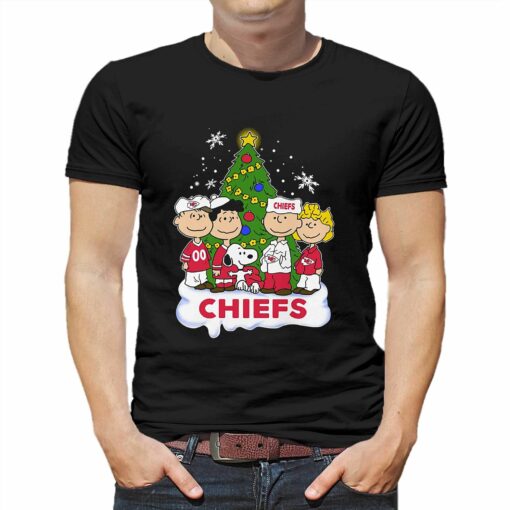 Kansas City Chiefs Snoopy Peanuts Christmas Shirt Hoodie Sweater