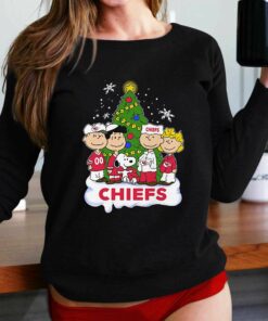 Kansas City Chiefs Snoopy Peanuts Christmas Shirt Hoodie Sweater Kansas City Chiefs Snoopy Peanuts Christmas Shirt Hoodie Sweater