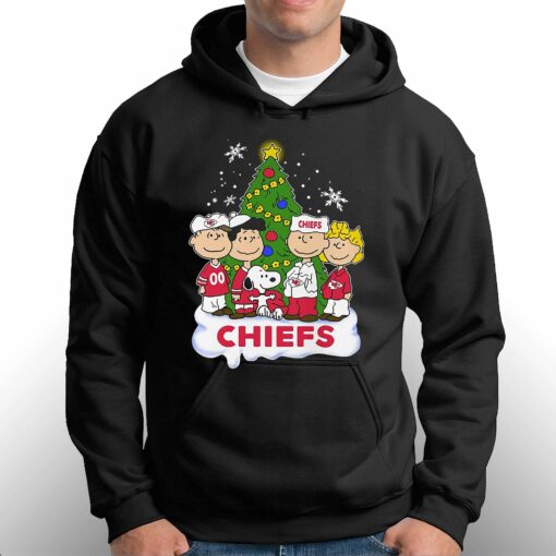 Kansas City Chiefs Snoopy Peanuts Christmas Shirt Hoodie Sweater