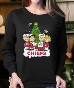 Kansas City Chiefs Snoopy Peanuts Christmas Shirt Hoodie Sweater 3 Kansas City Chiefs Snoopy Peanuts Christmas Shirt Hoodie Sweater 4