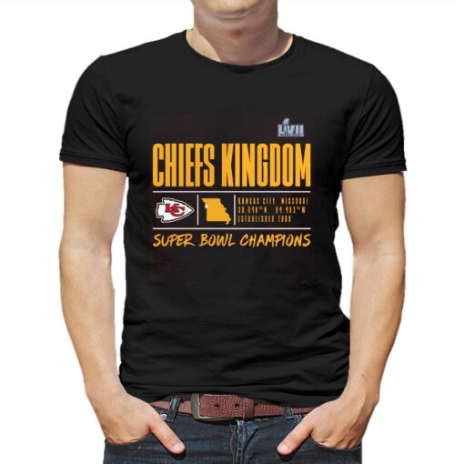 Kansas City Chiefs Super Bowl Lvii Champions Big Tall Slot Receiver T-shirt