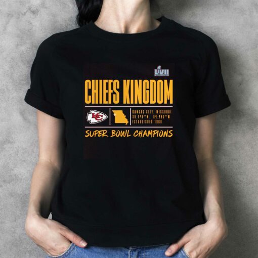 Kansas City Chiefs Super Bowl Lvii Champions Big Tall Slot Receiver T-shirt