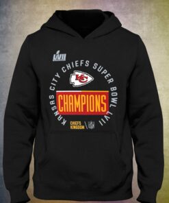 Kansas City Chiefs Super Bowl Lvii Champions Locker Room Trophy Collection T shirt 3