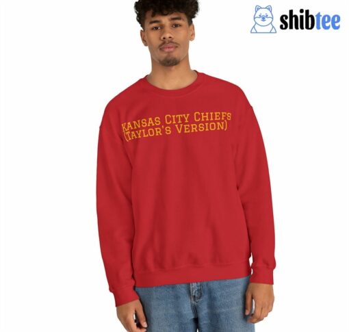 Kansas City Chiefs Taylor’s Version Sweatshirt T-shirt