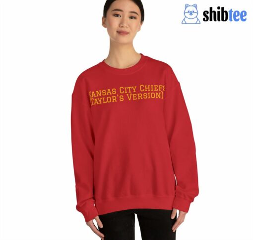 Kansas City Chiefs Taylor’s Version Sweatshirt T-shirt