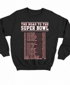 Kansas City Chiefs The Road To The Super Bowl Lvii Shirt 4